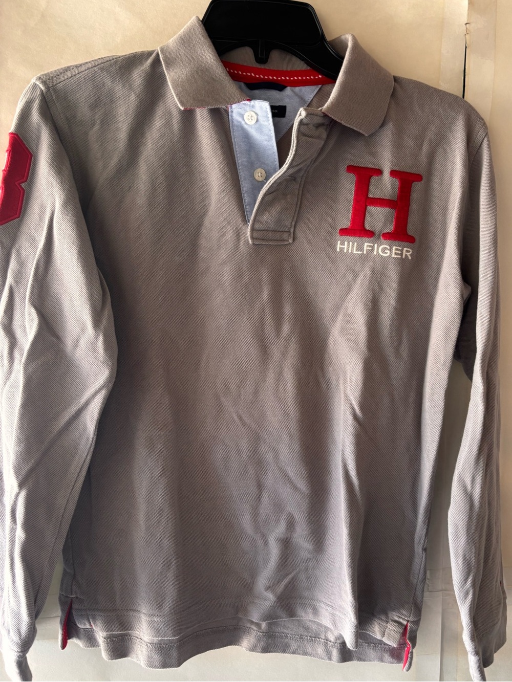 Tommy Hilfiger
Big Boys Collar Long Sleeve Polo H Embroidered Matt